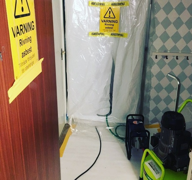Asbestsanering trygg Luleå