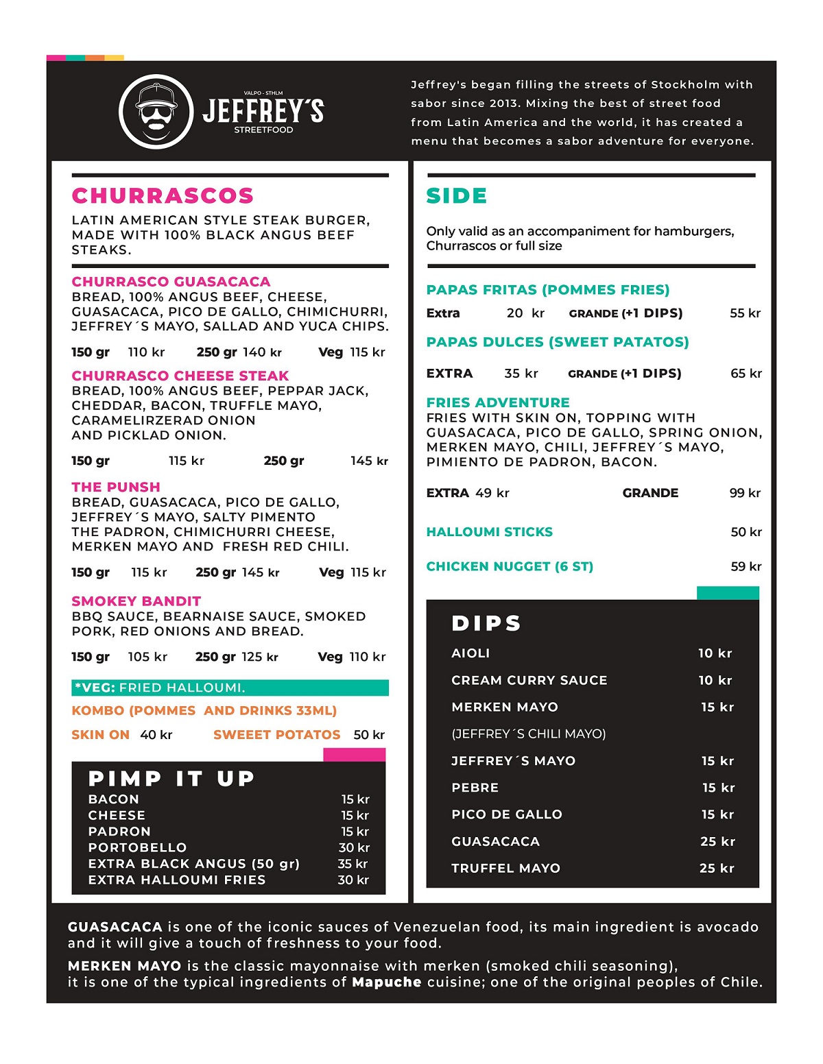 Foodtruck latinamerikansk mat Stockholm