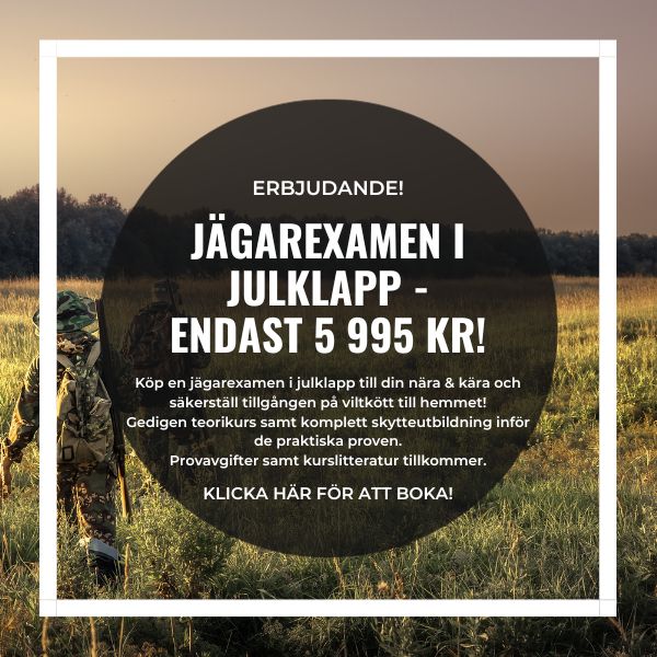 Jägarexamen kampanjpris Stockholm