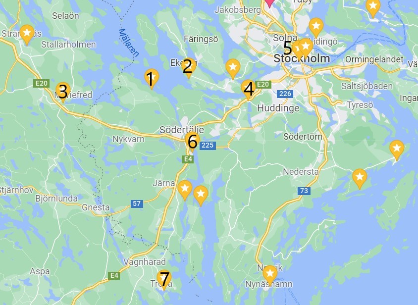 Fiskeguide centralt i Stockholm