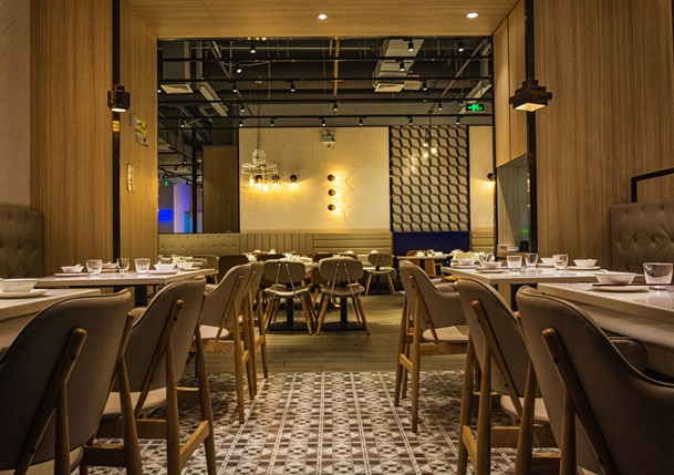 Restauranginredning detaljerad Stockholm